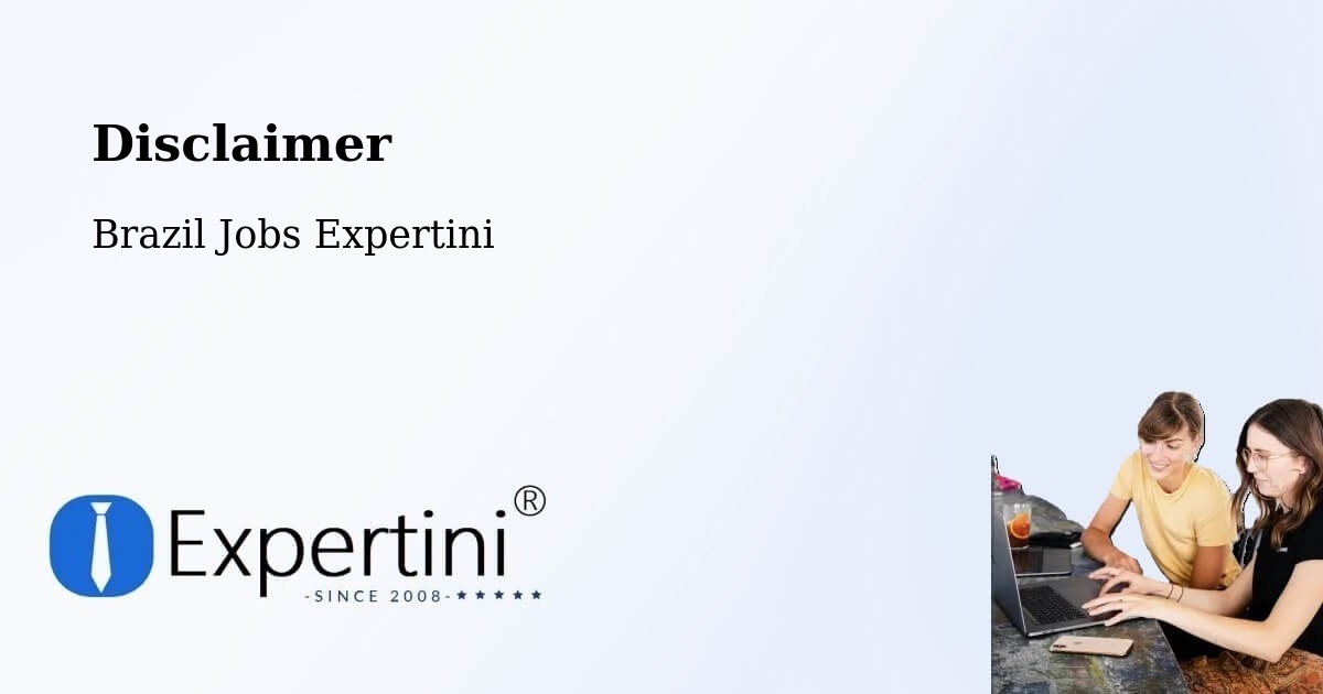 Disclaimer – Criciúma - Brazil Jobs Expertini